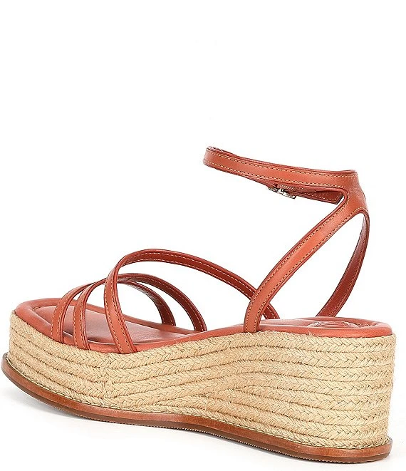 Antonio Melani Hazelle Strappy Platform Wedge Espadrille Sandals 8 Antonio Melani Hazelle Strappy Platform Wedge Espadrille Sandals - Afbeelding 6