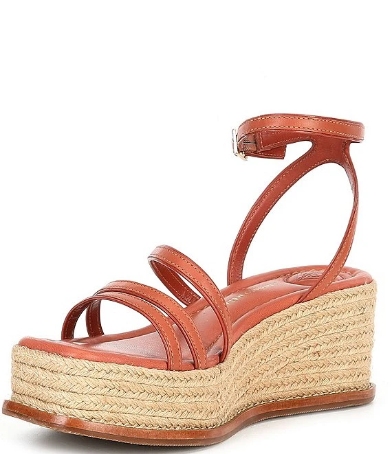 Antonio Melani Hazelle Strappy Platform Wedge Espadrille Sandals 4 Antonio Melani Hazelle Strappy Platform Wedge Espadrille Sandals - Afbeelding 2