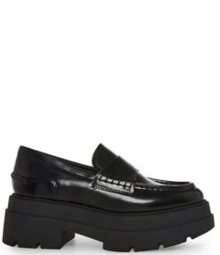 Steve Madden Gaven Leather Platform Penny Loafers -Hummel Winkel 00000000 zi e9af0c48 9f4d 4a7f 8b7d 1c8b940e0fe0 01 ai