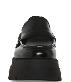 Steve Madden Gaven Leather Platform Penny Loafers