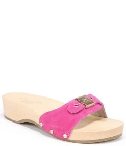 Original Collection By Dr. Scholl's Original Suede Buckle Clog Slide Sandals -Hummel Winkel 00000000 zi ea5b9078 0091 4027 9cdd f349ceca07ae