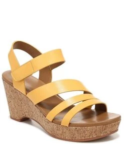 Naturalizer Cynthia Leather Causal Platform Wedge Sandals -Hummel Winkel 00000000 zi eabd7d85 e767 4f8b 94c1 aae2343b7f1e