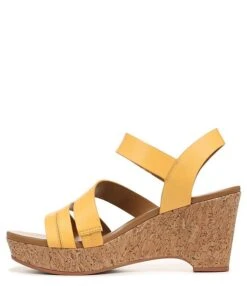 Naturalizer Cynthia Leather Causal Platform Wedge Sandals -Hummel Winkel 00000000 zi eabd7d85 e767 4f8b 94c1 aae2343b7f1e 04 ai