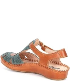 Pikolinos Puerto Vallarta 655 Leather Cut-Out Detail T-Strap Sandals -Hummel Winkel 00000000 zi ebe03353 171e 4a69 a30b e1763ab2760c 02 ai