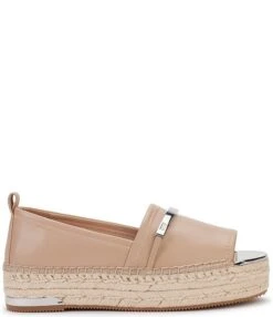 DKNY Myrene Leather Peep Toe Espadrille Platform Slip-Ons -Hummel Winkel 00000000 zi edc06851 71a0 46b3 bac0 b89b6e77ea53 01 ai