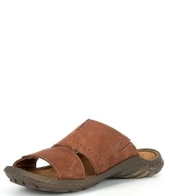 Josef Seibel Men's Logan Leather 21 Slides