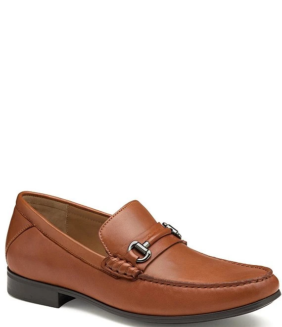 Johnston & Murphy Men's Hawkins Bit Buckle Detail Leather Loafers 8 Johnston & Murphy Men's Hawkins Bit Buckle Detail Leather Loafers - Afbeelding 6