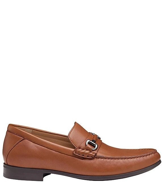 Johnston & Murphy Men's Hawkins Bit Buckle Detail Leather Loafers 7 Johnston & Murphy Men's Hawkins Bit Buckle Detail Leather Loafers - Afbeelding 5