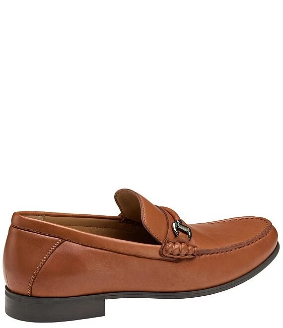 Johnston & Murphy Men's Hawkins Bit Buckle Detail Leather Loafers 5 Johnston & Murphy Men's Hawkins Bit Buckle Detail Leather Loafers - Afbeelding 3