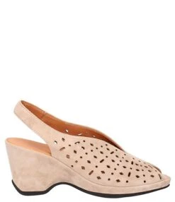 L'Amour Des Pieds Leada Suede Perforated Slingback Peep Toe Wedge Pumps -Hummel Winkel 00000000 zi ef8acf8b dd6a 4a32 ae2d 5df7c2197c87 01 ai