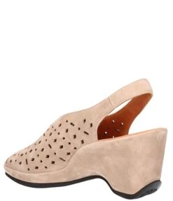 L'Amour Des Pieds Leada Suede Perforated Slingback Peep Toe Wedge Pumps -Hummel Winkel 00000000 zi ef8acf8b dd6a 4a32 ae2d 5df7c2197c87 03 ai