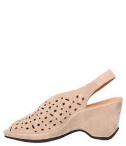 L'Amour Des Pieds Leada Suede Perforated Slingback Peep Toe Wedge Pumps -Hummel Winkel 00000000 zi ef8acf8b dd6a 4a32 ae2d 5df7c2197c87 04 ai