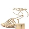 Sam Edelman Westley Metallic Block Heel Ankle Tie Strappy Dress Sandals -Hummel Winkel 00000000 zi f15cac15 7f64 475d ab1d 69c7524fa5e6 03 ai