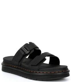 Dr. Martens Men's Chilton Coated Leather Slides -Hummel Winkel 00000000 zi f1ffdac5 1a8e 44d1 8c08 a1263efada6f