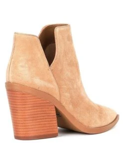 Gianni Bini Huttsen Suede Stacked Heel Western Booties -Hummel Winkel 00000000 zi f4974180 8555 4c55 a523 84004992754c 01 ai
