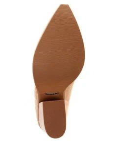 Gianni Bini Huttsen Suede Stacked Heel Western Booties