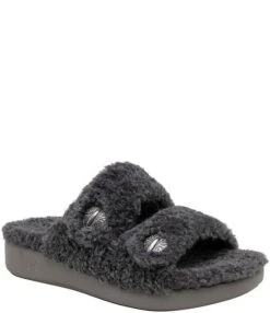 Alegria Chillery Faux Fur Sherpa Adjustable Slides -Hummel Winkel 00000000 zi f68d6c2a c31f 4bb1 8fb6 d00ec4aefe19