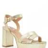 Dune London Molten Metallic Leather Platform Dress Sandals -Hummel Winkel 00000000 zi f98a3fc6 b40b 43d4 b4ab 6ea7095d4b1c