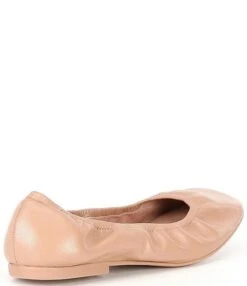 Copper Key Spinoff Leather Ballet Flats