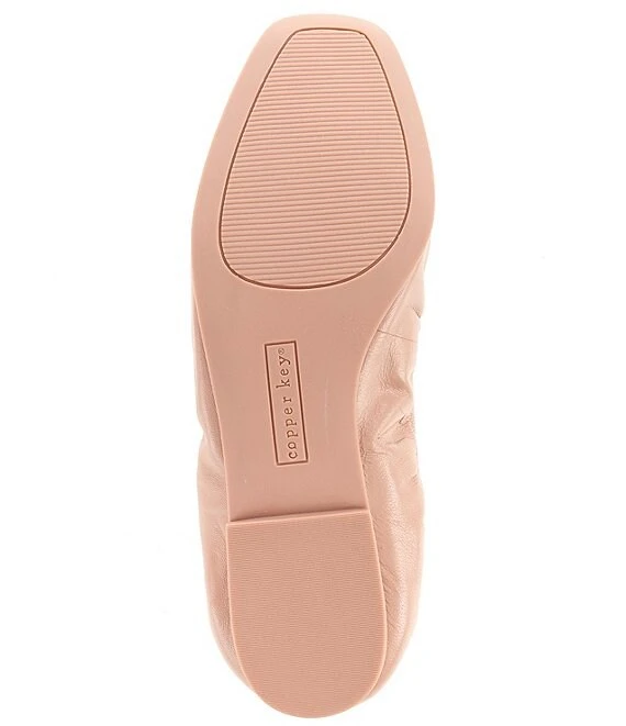 Copper Key Spinoff Leather Ballet Flats 7 Copper Key Spinoff Leather Ballet Flats - Afbeelding 5