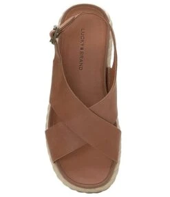 Lucky Brand Laythan Leather Platform Espadrille Sandals -Hummel Winkel 00000000 zi fc34cc74 6f4a 44aa 9071 6de51db1188b 12 ai