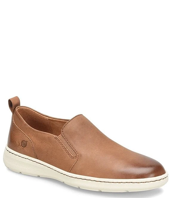 Born Men's Morgan Leather Slip-Ons 5 Born Men's Morgan Leather Slip-Ons - Afbeelding 3