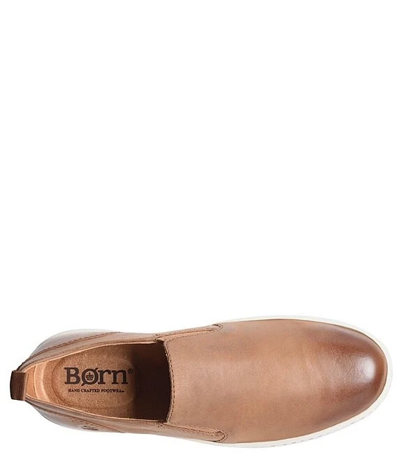 Born Men's Morgan Leather Slip-Ons 7 Born Men's Morgan Leather Slip-Ons - Afbeelding 5