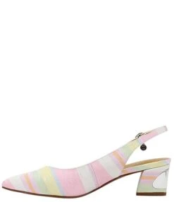 J. Renee Shayanne Rainbow Textured Fabric Slingback Pumps -Hummel Winkel 00000000 zi ff2e4e58 9eba 4597 a5ef e1f28f935395 04 ai