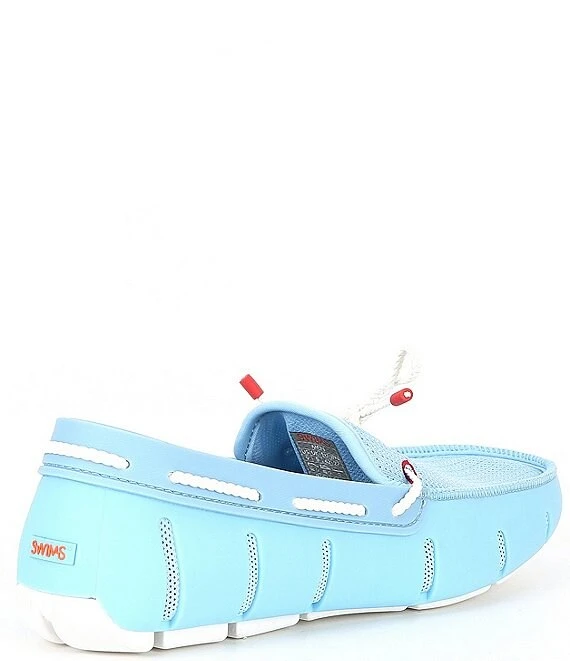 SWIMS Men's Braided Lace Washable Boat Loafers 4 SWIMS Men's Braided Lace Washable Boat Loafers - Afbeelding 2