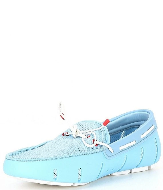 SWIMS Men's Braided Lace Washable Boat Loafers 6 SWIMS Men's Braided Lace Washable Boat Loafers - Afbeelding 4