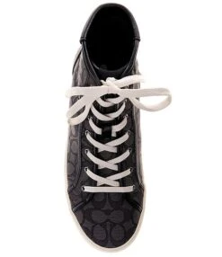 COACH Men's Skate Leather Signature Jacquard Retro Hi-Top Sneakers -Hummel Winkel 00000001 zi 1374e35b eb5f 4e14 a3bf a646972ed42f 03 ai