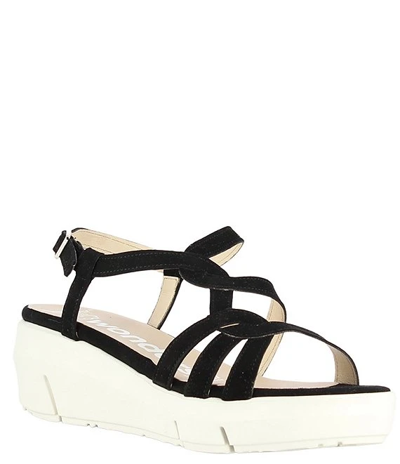 Wonders Lynn Suede Extra Light Platform Wedge Sandals 4 Wonders Lynn Suede Extra Light Platform Wedge Sandals - Afbeelding 2