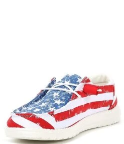 HEYDUDE Women's Wendy American Flag Star Spangled Canvas Slip-Ons 13 HEYDUDE Women's Wendy American Flag Star Spangled Canvas Slip-Ons -Hummel Winkel 00000001 zi 7b0c1add 18f0 444f 8750 ab8277821be6 03 ai