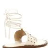 Michael Kors Jagger Studded Leather Ankle Tie Flat Thong Sandals -Hummel Winkel 00000001 zi 87c39121 5268 45b1 8fa0 6e4dcae2d6c0 01 ai