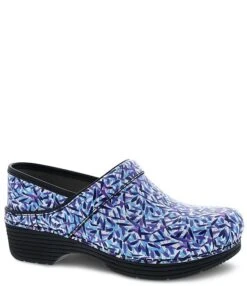 Dansko LT Pro Blue Dash Leather Printed Clogs -Hummel Winkel 00000001 zi 8cec5d67 6d3d 4b26 a580 654f6f80b6e4
