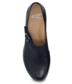 Dansko Marisa Burnish Nubuck Leather Hidden Wedge Slip-Ons