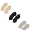 Foot Petals Back Of Heel Cushions 3-Pack