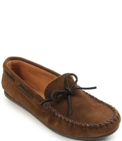 Minnetonka Men's Classic Moc -Hummel Winkel 00000001 zi dusty brown05422764