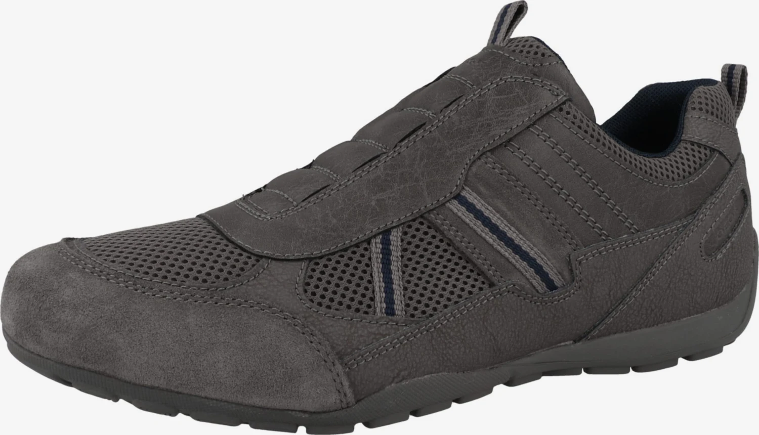 Geox Slip-on Sneakers Slip-ons Heren Basaltgrijs 3 Geox Slip-on Sneakers Slip-ons Heren Basaltgrijs