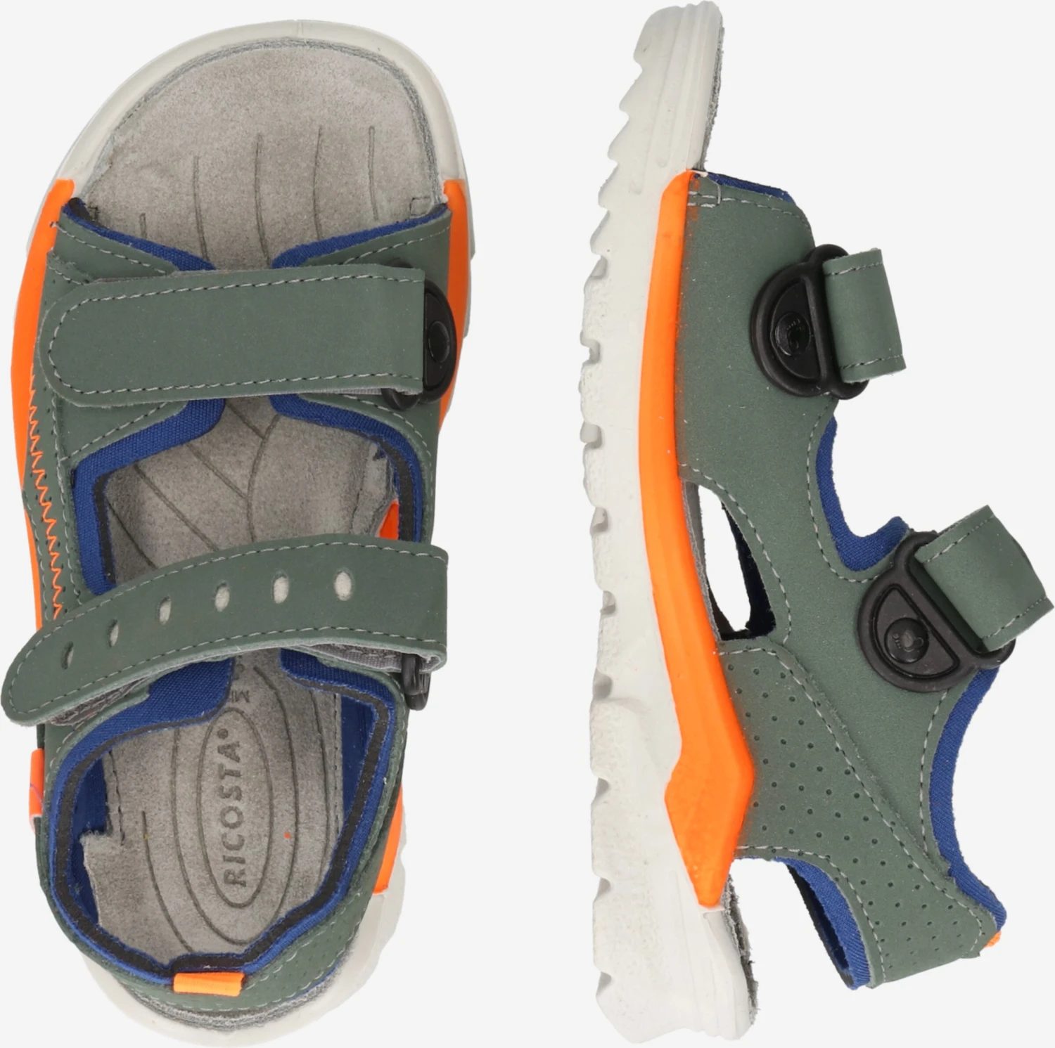 Ricosta Sandalen Open Schoenen Tajo Kinderen Donkergroen 4 Ricosta Sandalen Open Schoenen Tajo Kinderen Donkergroen - Afbeelding 2