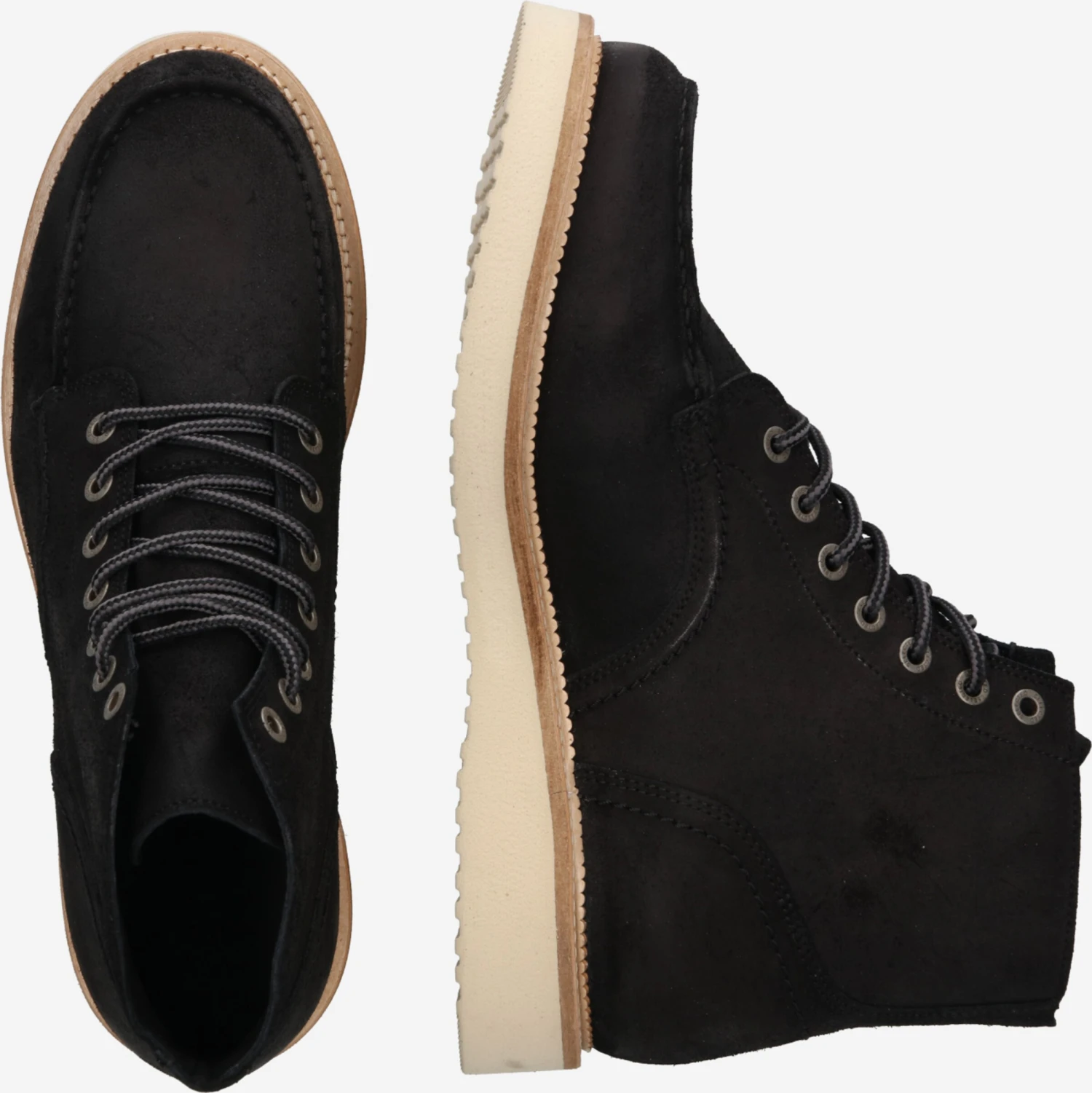 Selected Homme Veterboots Chukka Boots Teo Heren Zwart 4 Selected Homme Veterboots Chukka Boots Teo Heren Zwart - Afbeelding 2