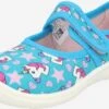 Beck Schoenen Ballerinas Unicorn Kinderen Blauw