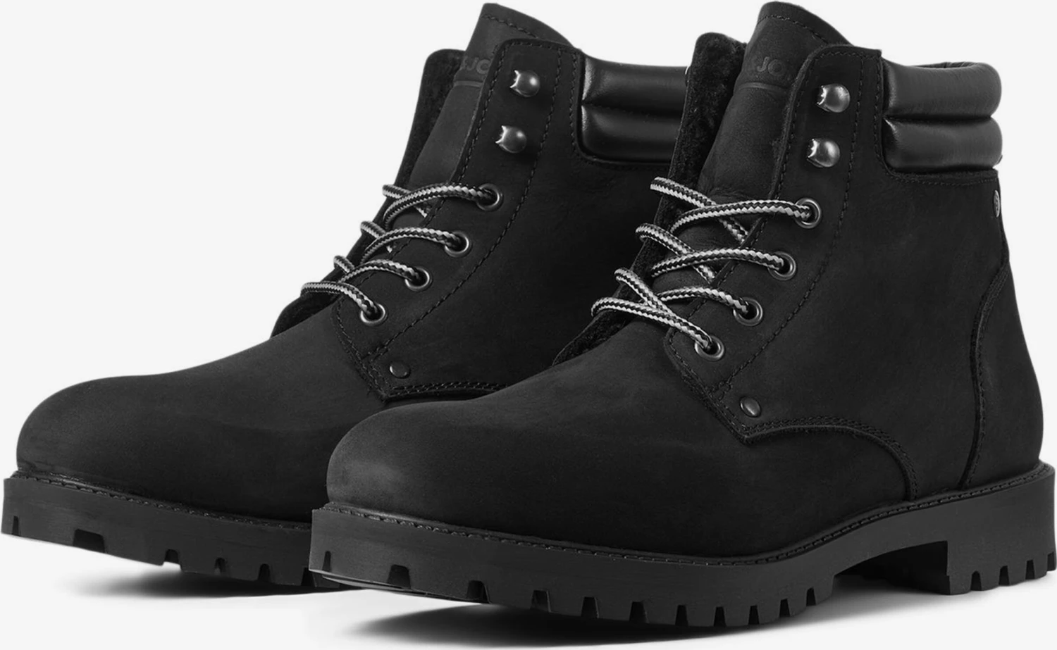 Jack & Jones Boots & Laarzen Veterboots Heren Antraciet 6 Jack & Jones Boots & Laarzen Veterboots Heren Antraciet - Afbeelding 4