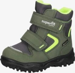 Superfit Laarzen Snowboots Husky Kinderen Olijfgroen / Appel