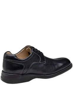 Johnston & Murphy Shuler Bicycle Oxfords -Hummel Winkel 02746585 zi black tumbled leather 01 ai