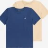 Calvin Klein Jeans T-shirts Regular Shirt Kinderen Beige / Donkerblauw 1 Calvin Klein Jeans T-shirts Regular Shirt Kinderen Beige / Donkerblauw -Hummel Winkel 02c4a6da38cc984984171f34bd4ad90e