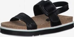 Plateau Sandalen Sandaal Dames Zwart