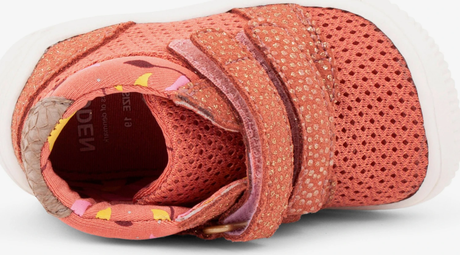 Woden Schoenen Sneakers Tristan Baby Kinderen Rood 5 Woden Schoenen Sneakers Tristan Baby Kinderen Rood - Afbeelding 3