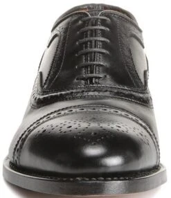 Allen-Edmonds Strand Cap-Toe Leather Dress Oxfords -Hummel Winkel 03140846 zi black 04 ai