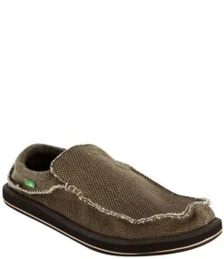 Sanuk Chiba Slip-On Shoes -Hummel Winkel 03227096 zi brown